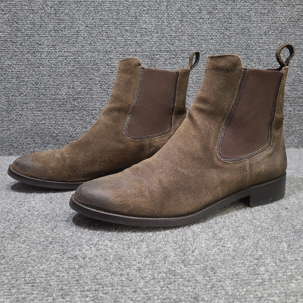Thursday Boot Co Chelsea Boots Women Dark Brown Suede US 11 - Picture 2 of 13